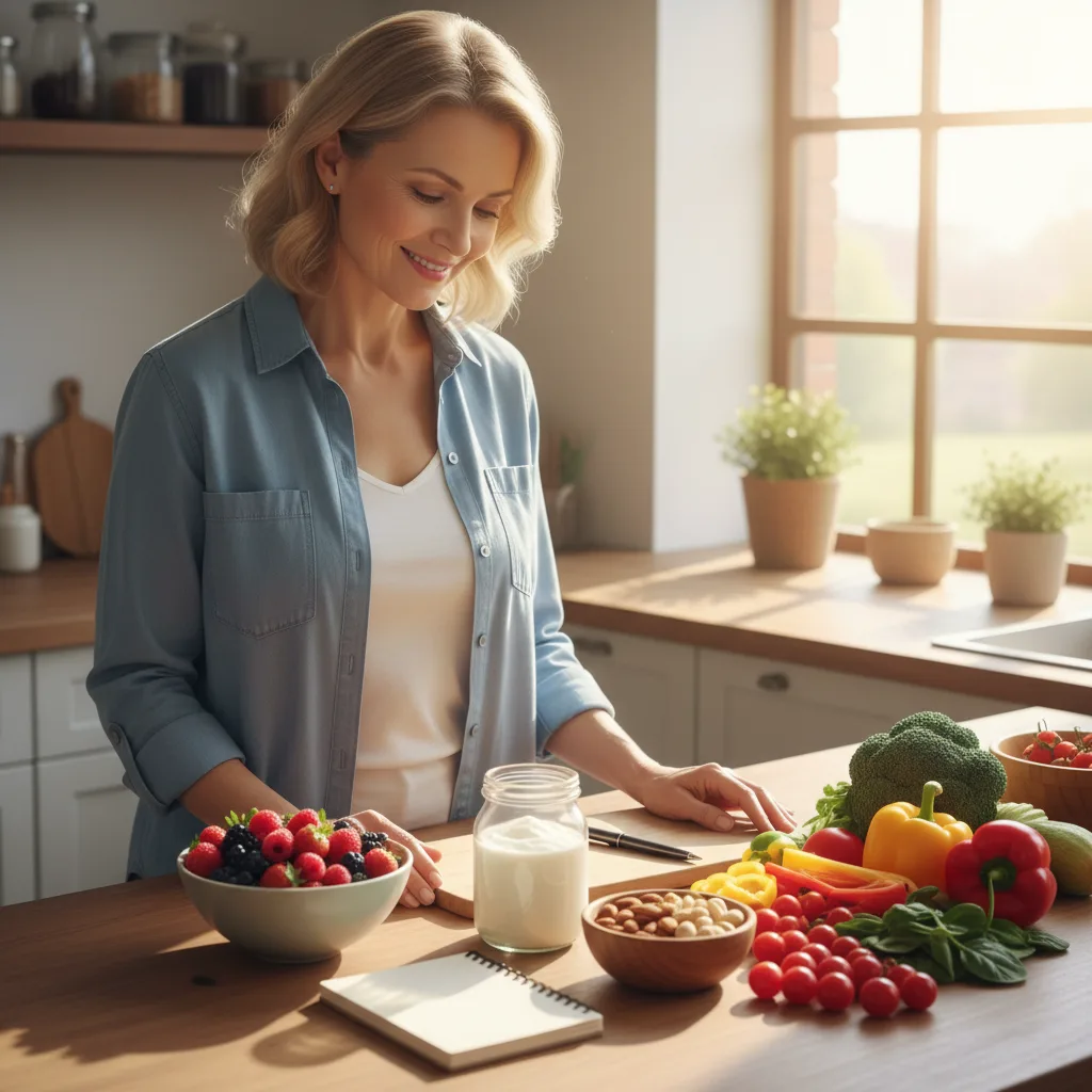 Programme alimentaire femme ménopausée | Dr Nefti Benfreha - programme alimentaire femme menopausee